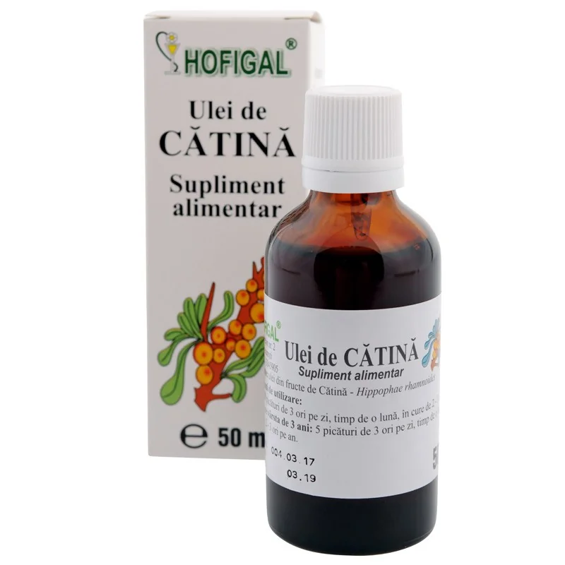 Ulei de catina, 50ml, Hofigal