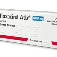 Norfloxacina ATB 400mg, 20 comprimate, Antibiotice