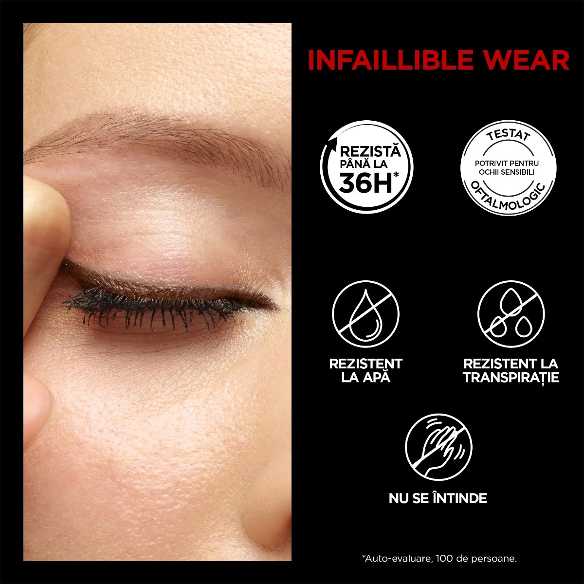 Creion mecanic de ochi gel Infaillible 36H Grip Brown Denim, 1.2g, L'Oreal Paris