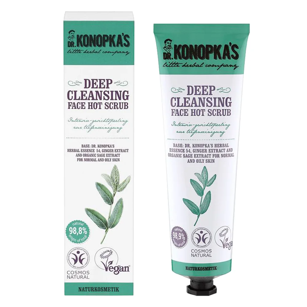 Exfoliant pentru curatare in profunzime Little Herbal Company, 75ml, Dr.Konopka’s