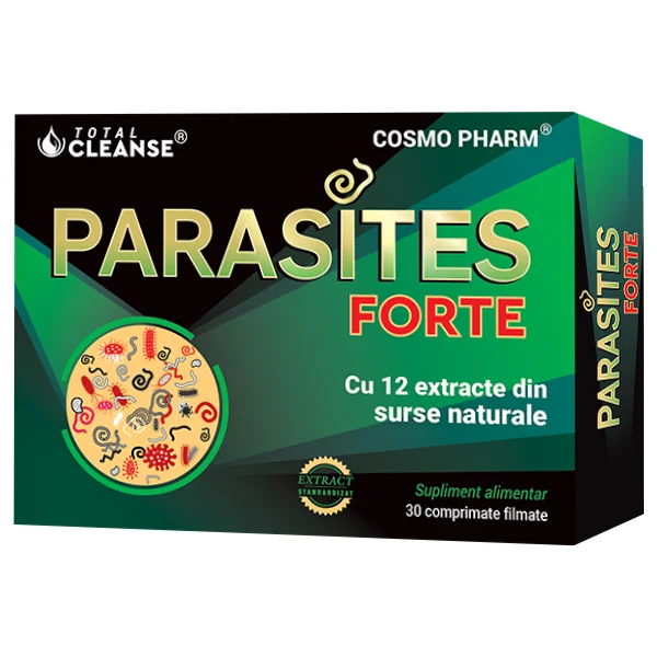 Parasites Forte, 30 comprimate, Cosmopharm