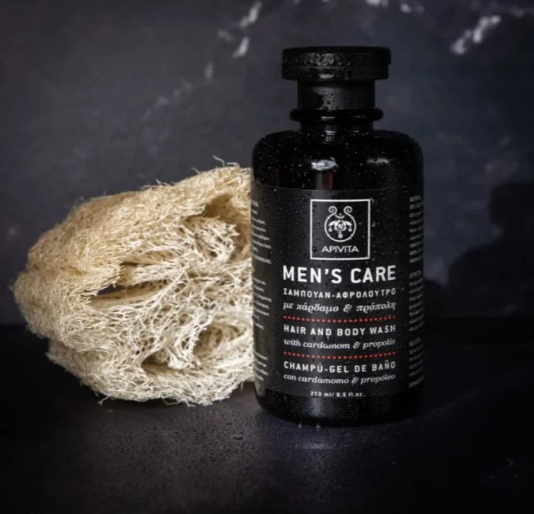 Apivita Men’s Care Gel de dus si sampon, 250ml