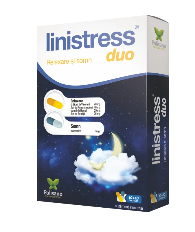Linistress Duo, 20 capsule, Polisano