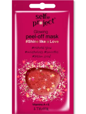 Masca exfolianta iluminanta de infrumusetare Galaxy Shine Like a Love, 12ml, Selfie Project