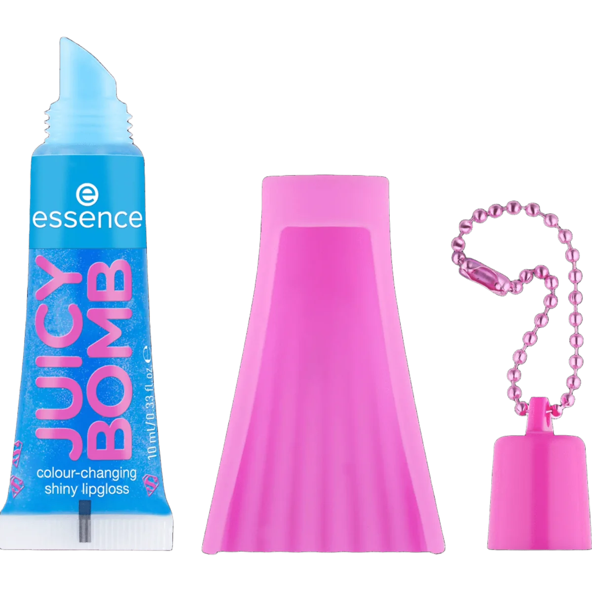 Luciu de buze Superman Juicy Bomb Colour-Changeing, 10ml, Essence 