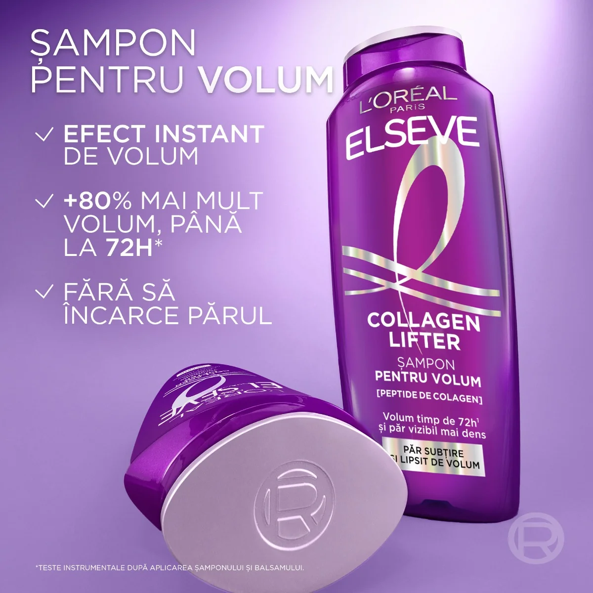 Sampon pentru volum Collagen Lifter, 250ml, Elseve
