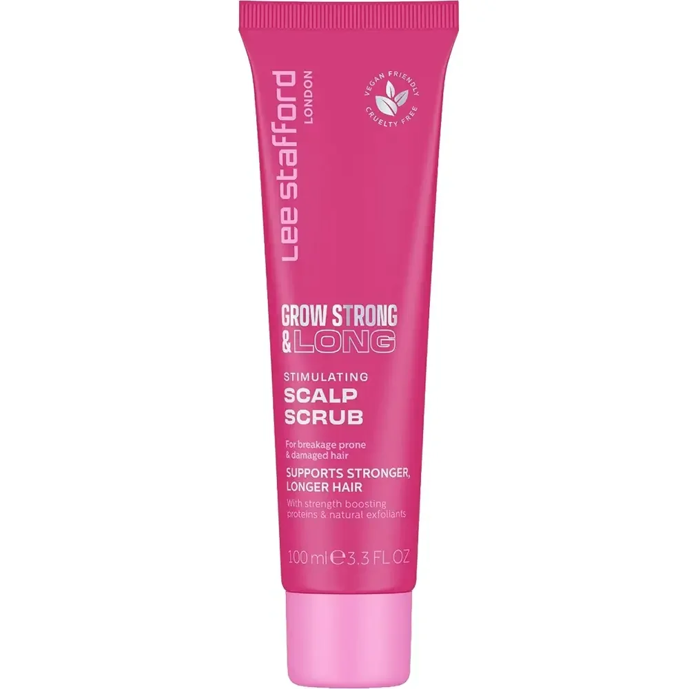 Scrub exfoliant pentru scalp Grow Strong & Long, 100ml, Lee Stafford