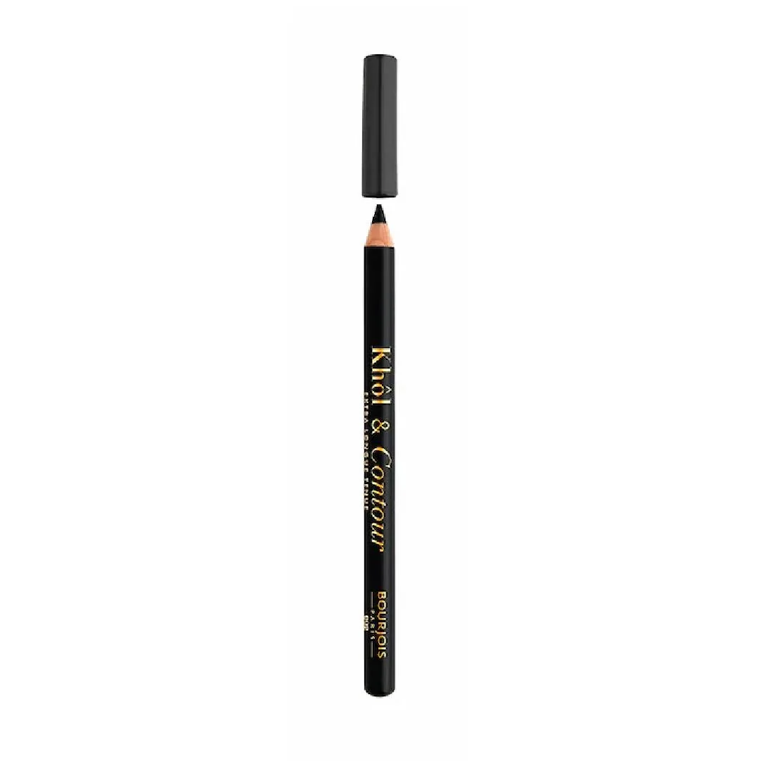 Creion de ochi Khol&Contour 02 Ultra Black, 1,2g, Bourjois