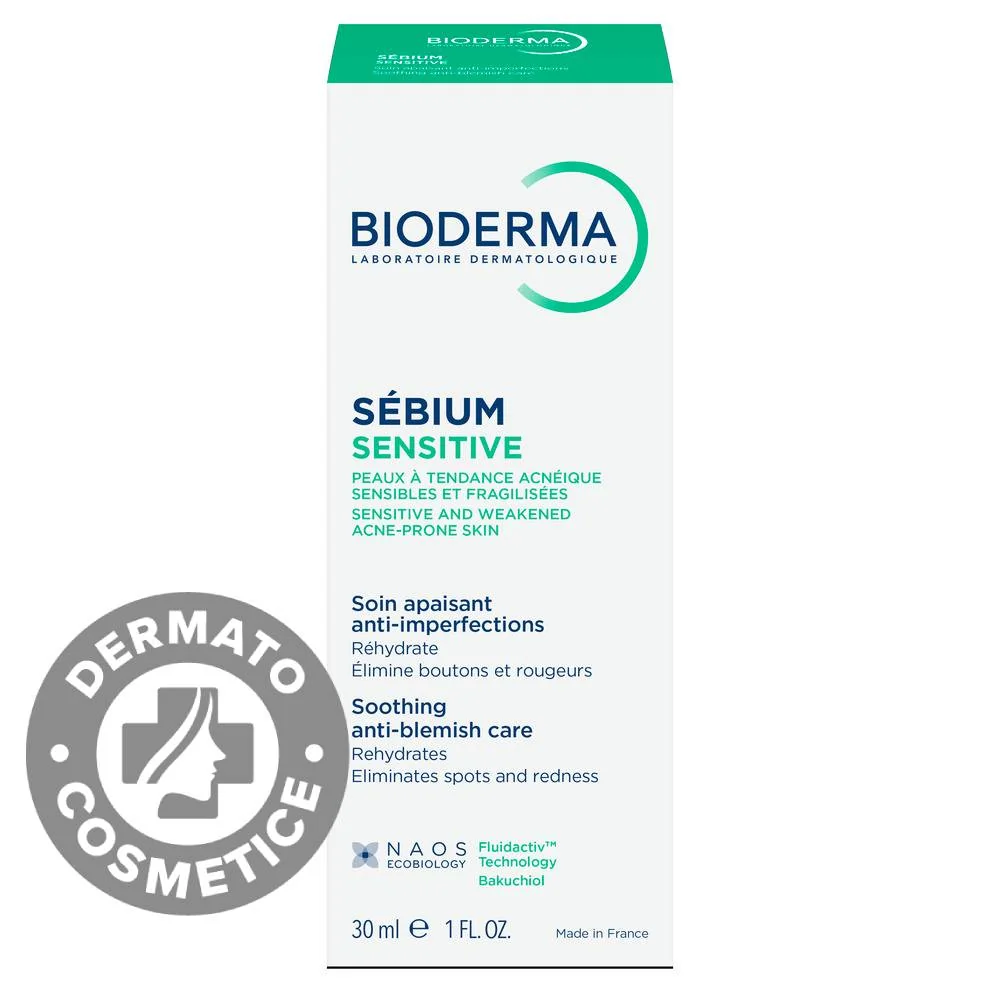 Gel Sebium Sensitive, 30ml, Bioderma
