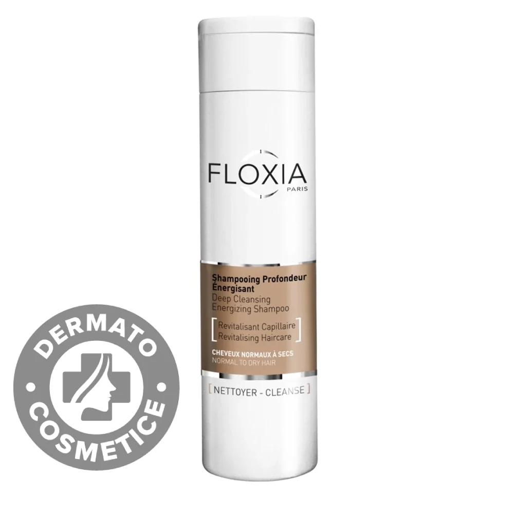 Sampon energizant pentru par normal sau uscat, 200ml, Floxia