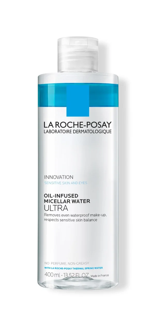 Apa micelara bifazica pentru piele si ochi sensibili Ultra, 400ml, La Roche-Posay