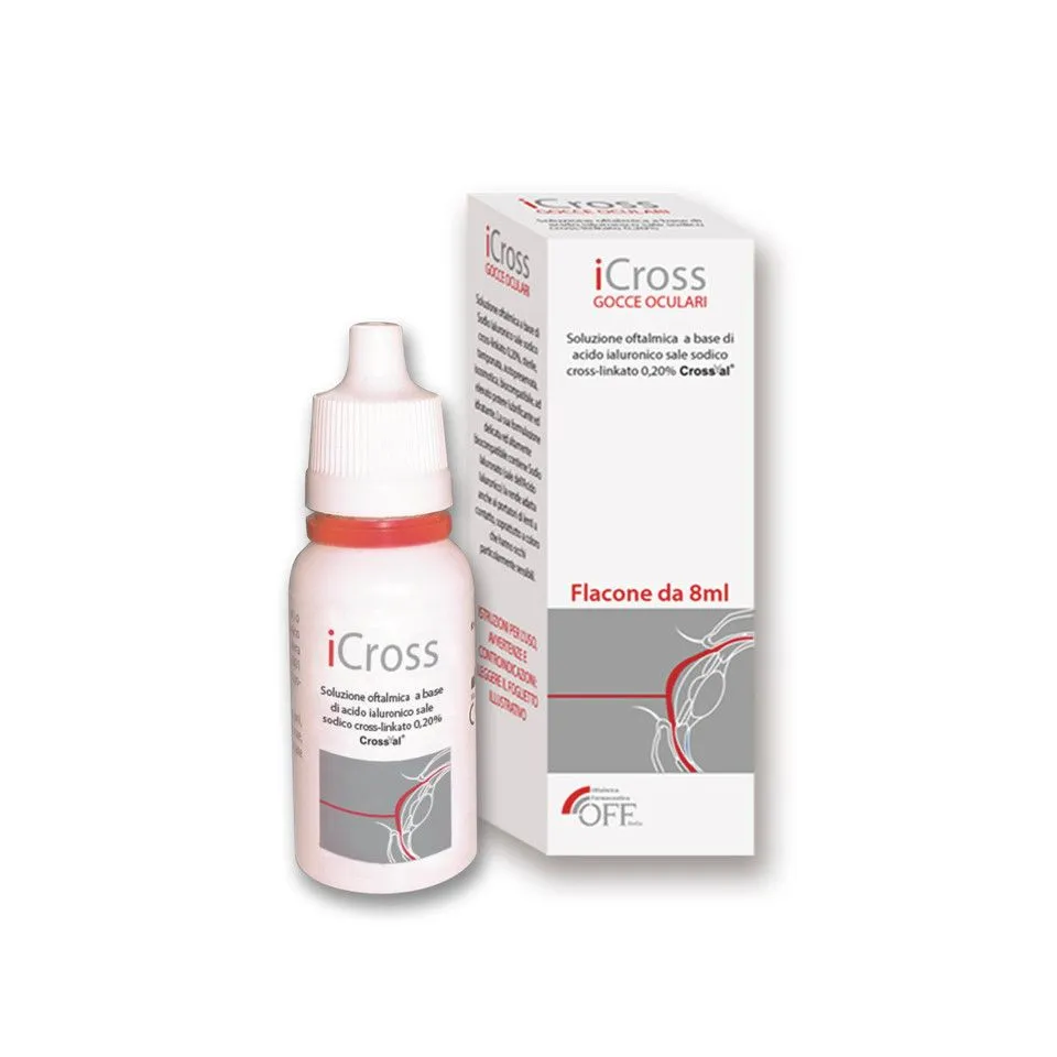 iCross solutie oftalmica, 8 ml, OFF Italia