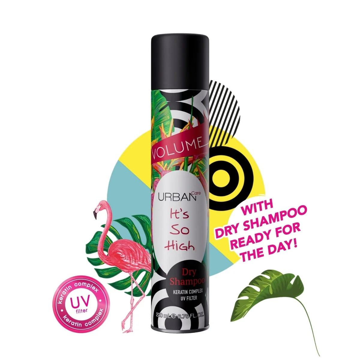 Sampon uscat It's So High, 200ml, Urban Care 