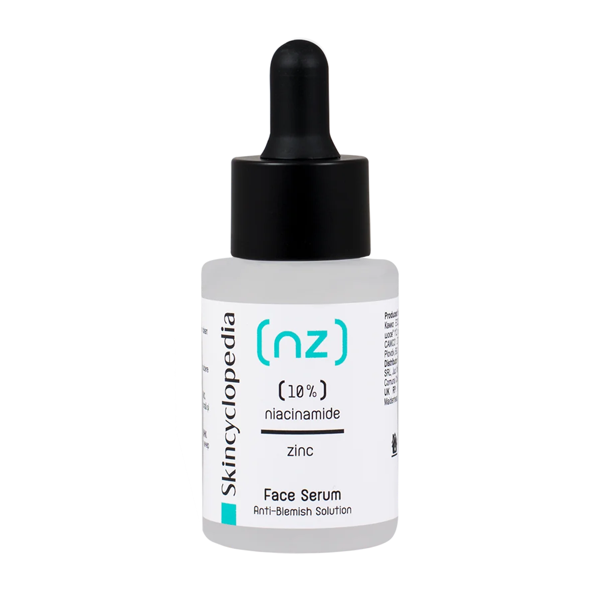 Ser facial cu 10% niacinamida + 1% zinc, 30ml, Skincyclopedia