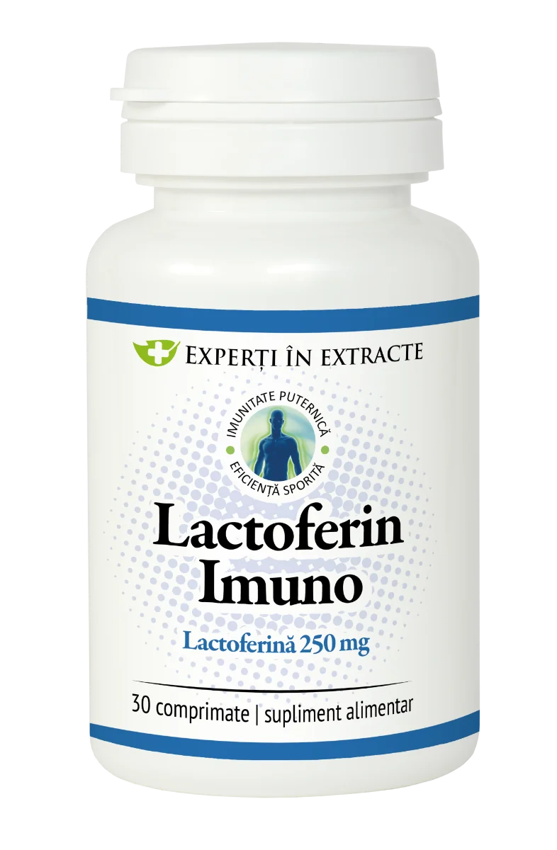 Lactoferin Imuno, 30 comprimate, Dacia Plant