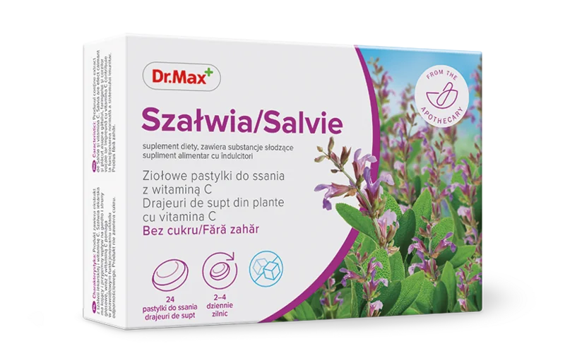 Dr. Max Drajeuri cu salvie fara zahar, 24 drejuri