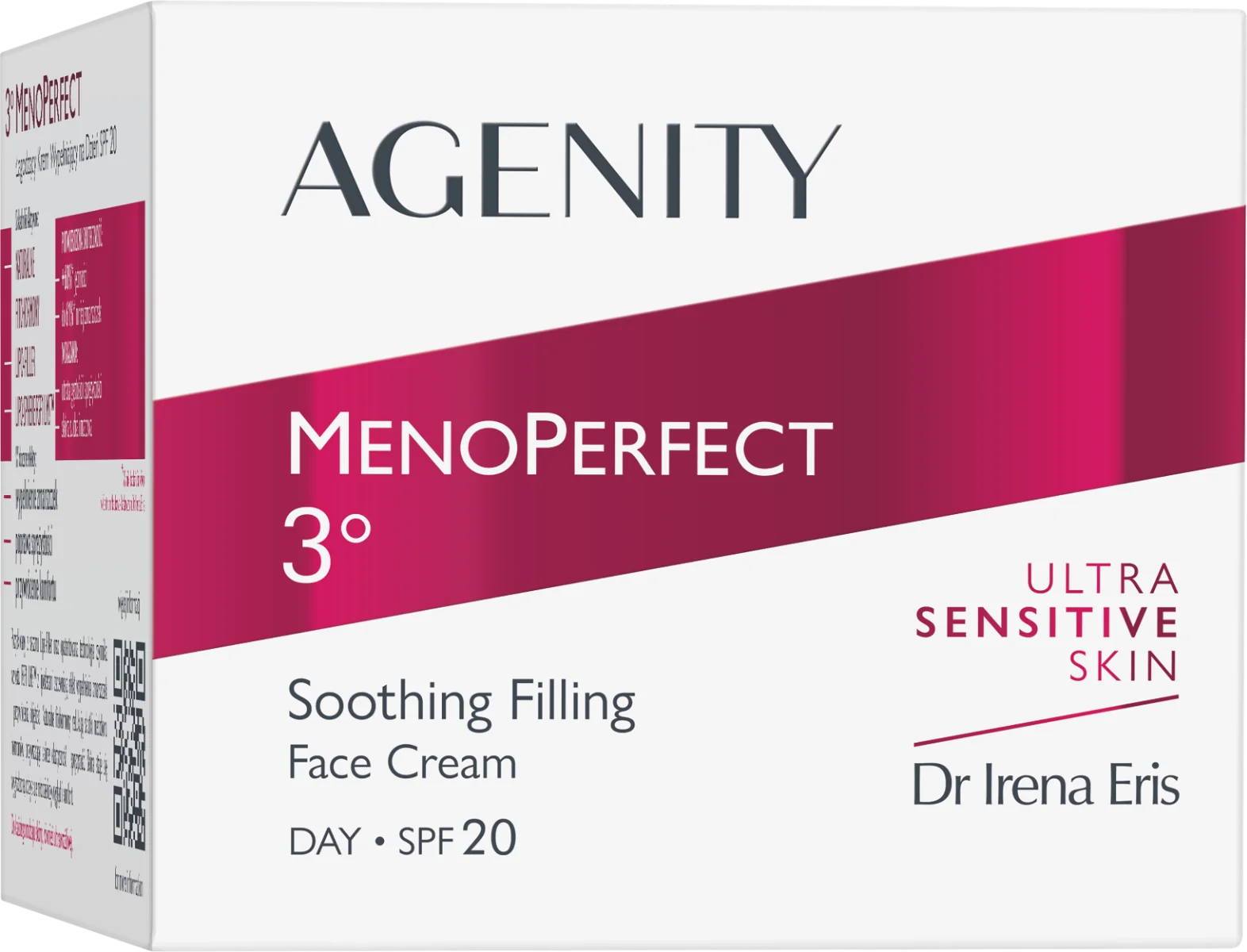 Crema de zi calmanta cu efect de umplere MenoPerfect 3 SPF20, 50ml, Agenity