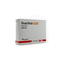 Oxacilina 500mg, 10 capsule, Antibiotice