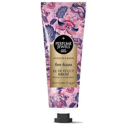 Crema de maini si de corp Perfume Jewels Love Kisses, 50ml, Eyup Sabri Tuncer
