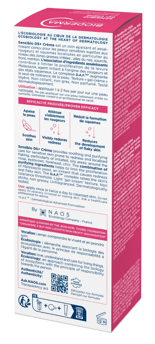 Crema Sensibio DS, 40ml, Bioderma