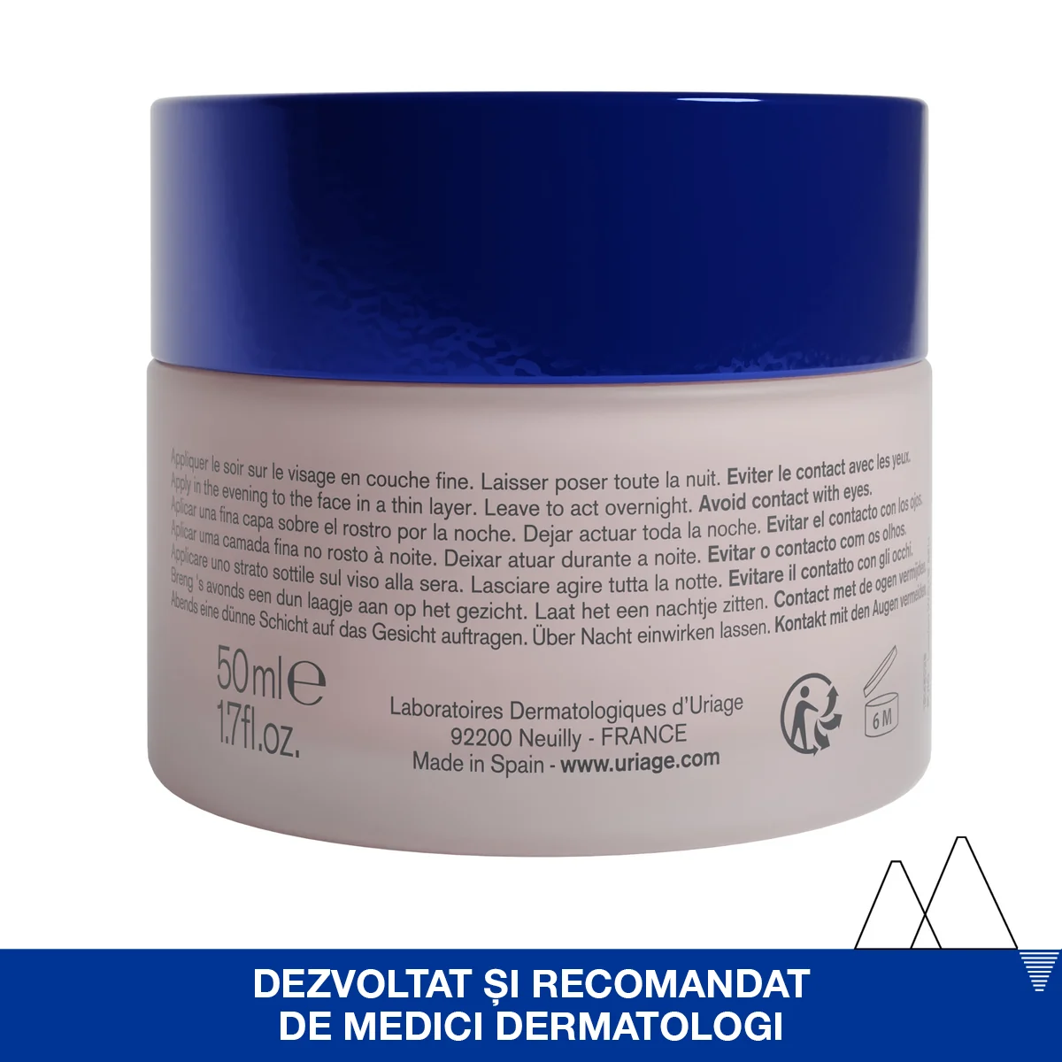 Masca regeneranta Pro-Colagen Age Absolu, 50ml, Uriage