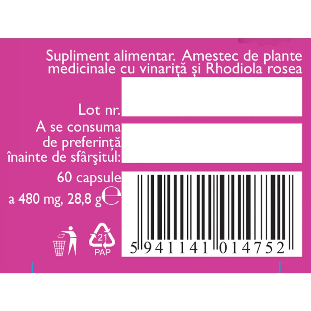 Distonoplant Forte N171, 60 capsule, Fares