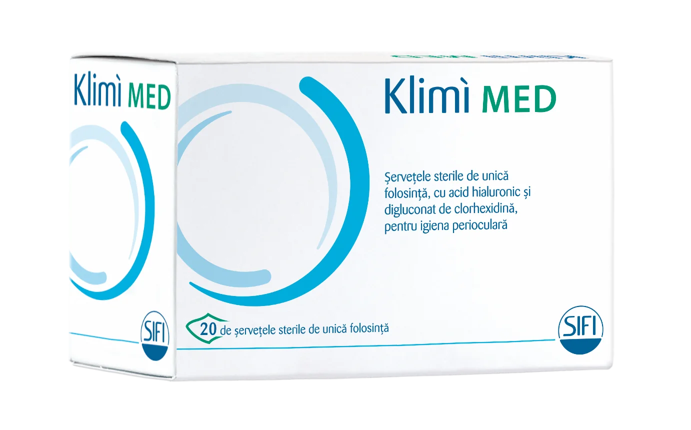 Klimi MED Servetele umede, 20 bucati, SIFI