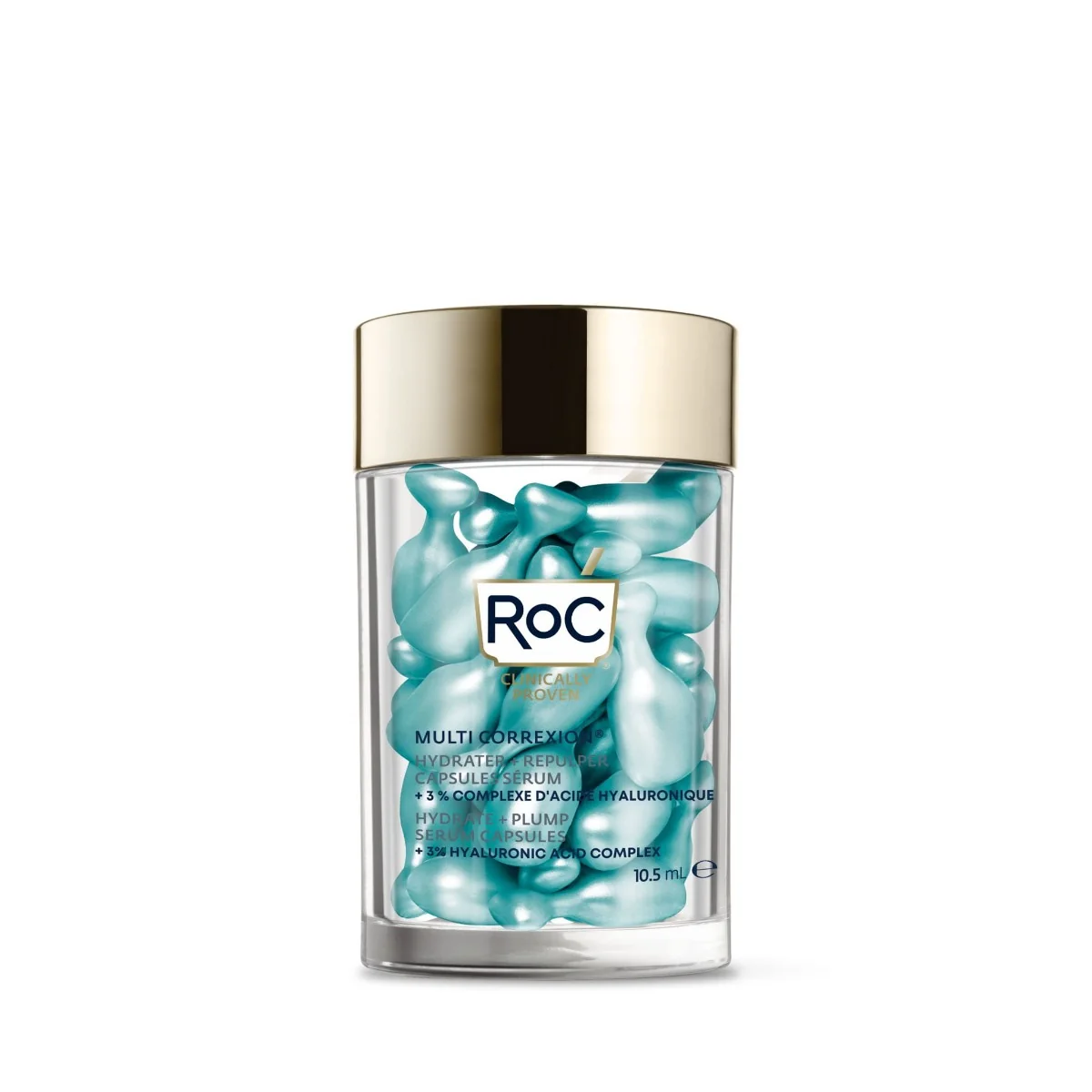 Capsule cu ser Multi Correxion Hydrate + Plump, 30 bucati, RoC