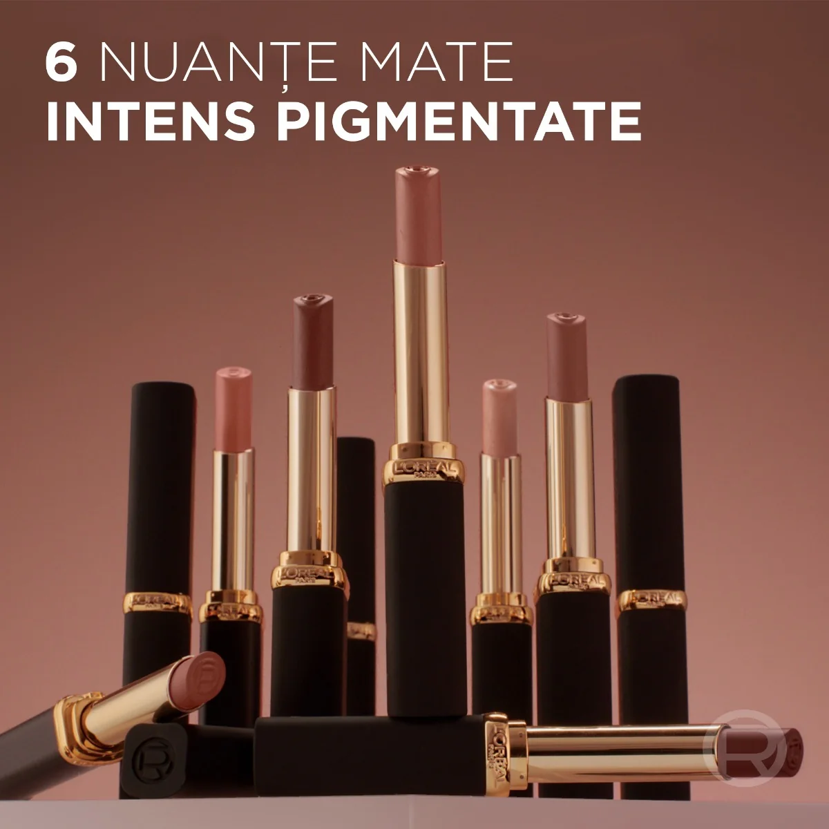 Ruj mat Color Riche Nudes of Worth 540 Le Nude Unstoppable, 4.8g, L'Oreal Paris