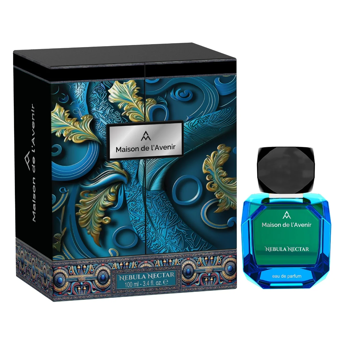 Apa de parfum Nebula Nectar Elixir Collection Unisex, 100ml, Maison de l'Avenir