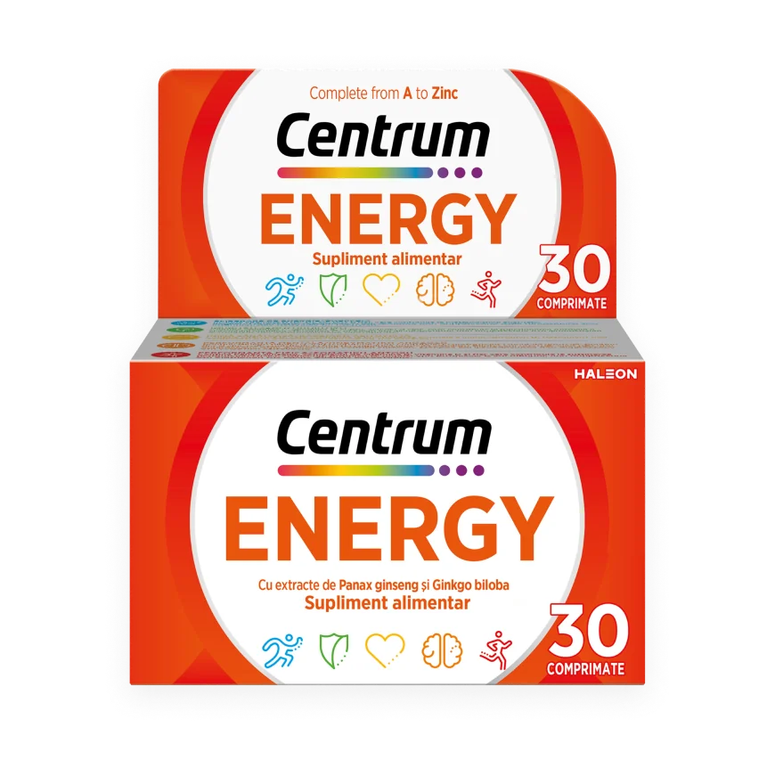 CENTRUM Energy de la A la Zinc CENTRUM Energy de la A la Zinc