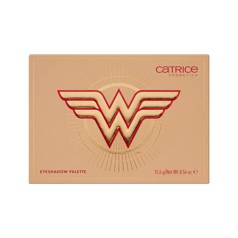 Paleta de farduri pentru pleoape 020 Amazonian Warrior Wonder Woman, 15.5g, Catrice 