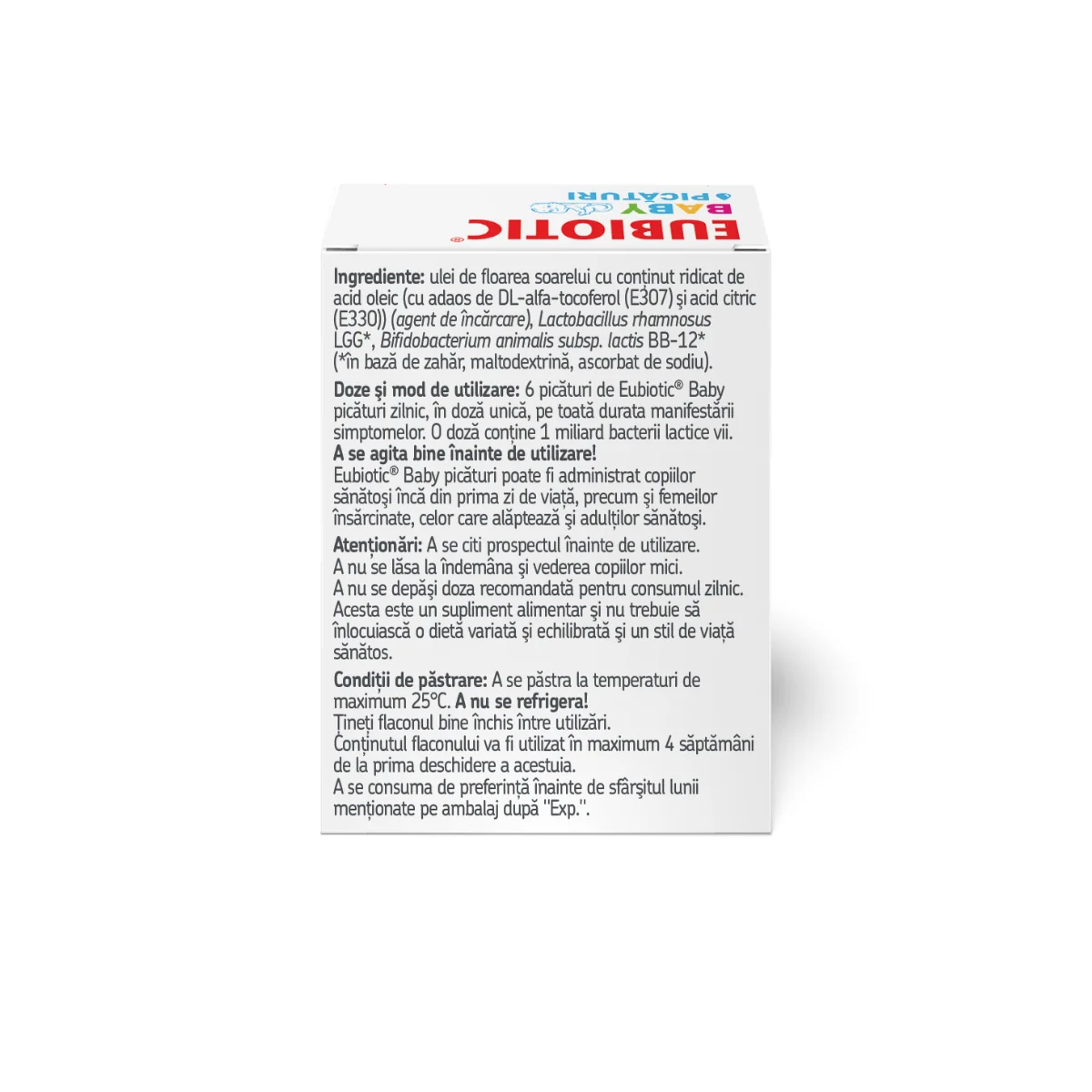 Eubiotic Baby picaturi, 8 g, Labormed