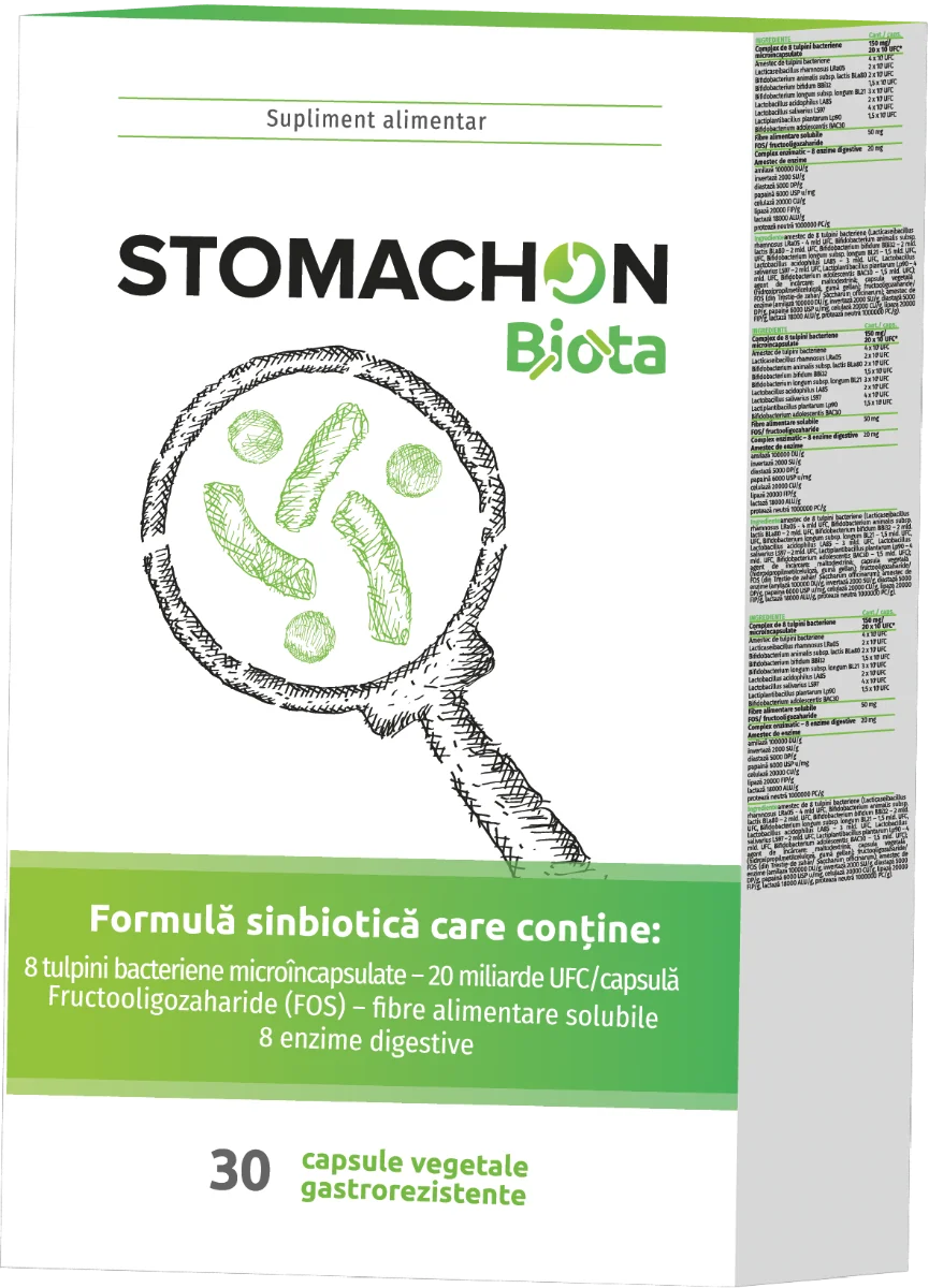 Stomachon Biota, 30 capsule, Naturpharma