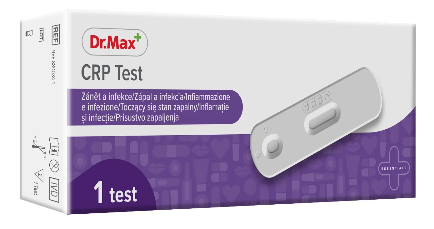 Dr. Max Test Proteina C reactiva, 1 bucata | Dr. Max Farmacia