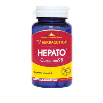 Hepato+ Curcumin95, 30 capsule vegetale, Herbagetica 