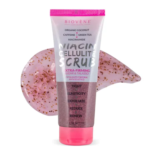 Exfoliant de corp cu niacinamida si cocos, 250ml, Biovene