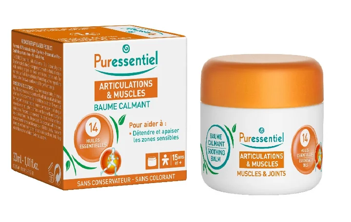 Muscle & Joints - Unguent Bio antireumatic cu 14 uleiuri esentiale, 30ml, Puressentiel