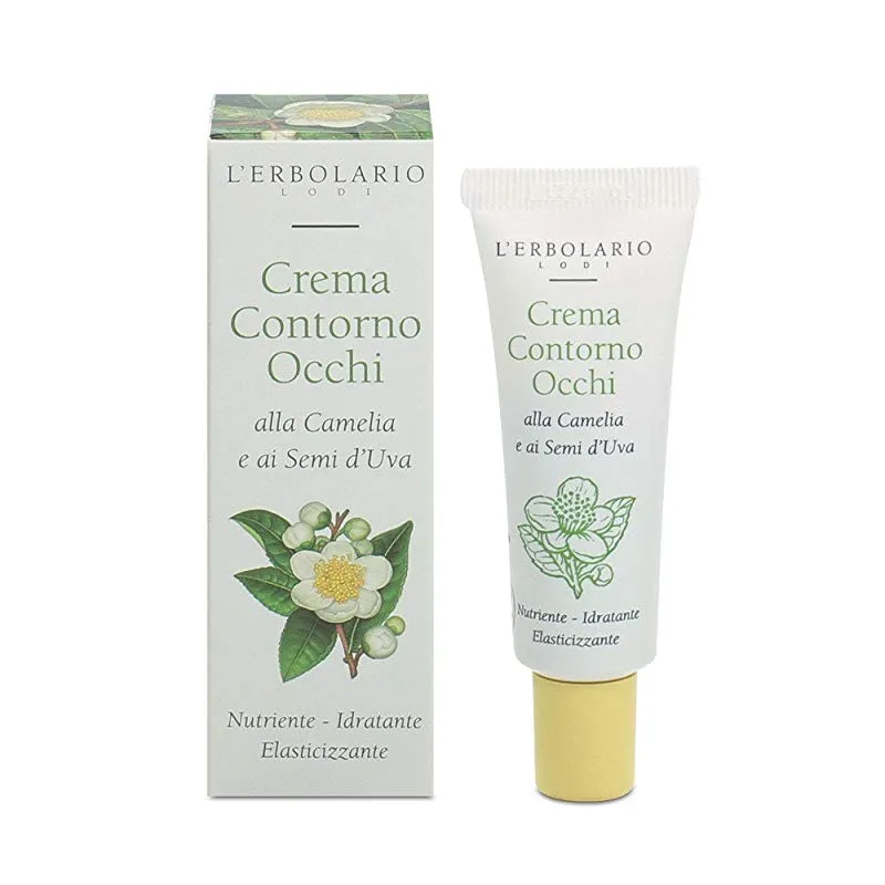 L'Erbolario Crema de ochi cu samburi de struguri Camelia, 15ml