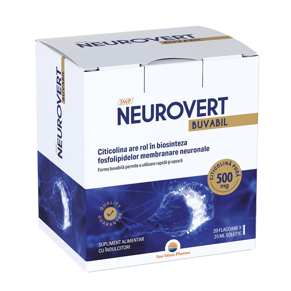 Neurovert buvabil, 20 flacoane, Sun Wave Pharma