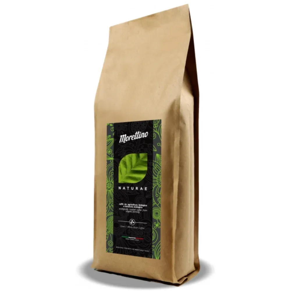 Cafea boabe bio artizanala Naturae, 1000g, Morettino