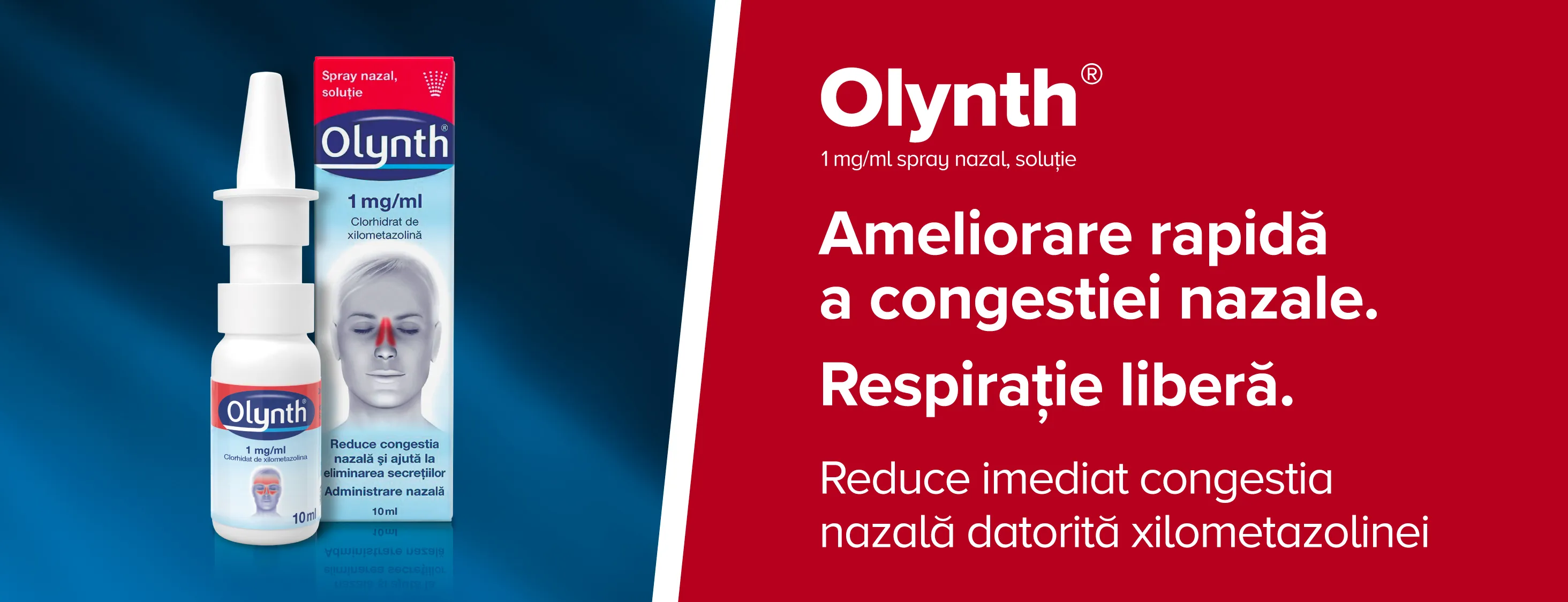 Ameliorare rapida a congestiei nazale Ameliorare rapida a congestiei nazale