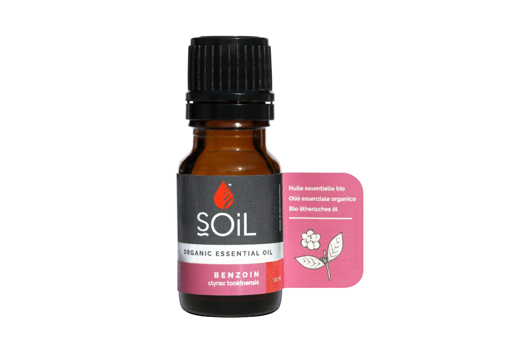 Ulei Bio Esential Benzoin (Styrax tonkinensis), 10ml, Soil