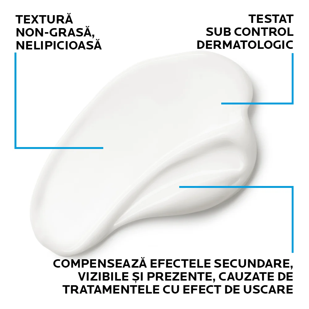 Crema hidratanta pentru pielea grasa si fragilizata Effaclar H Iso-Biome, 40ml, La Roche-Posay