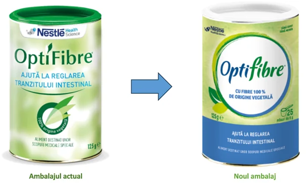 OptiFibre, 125g, Nestle
