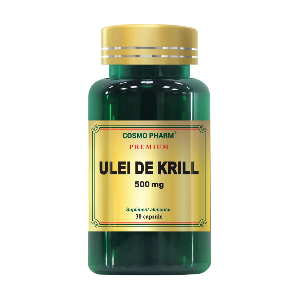 Ulei de krill 500mg, 30 capsule, Cosmopharm