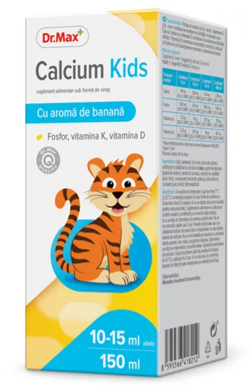 Dr. Max Calcium Kids sirop, 150ml