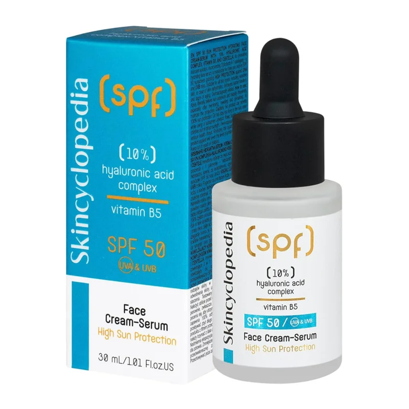 Crema-serum pentru imperfectiuni cu SPF50, 30ml, Skincyclopedia
