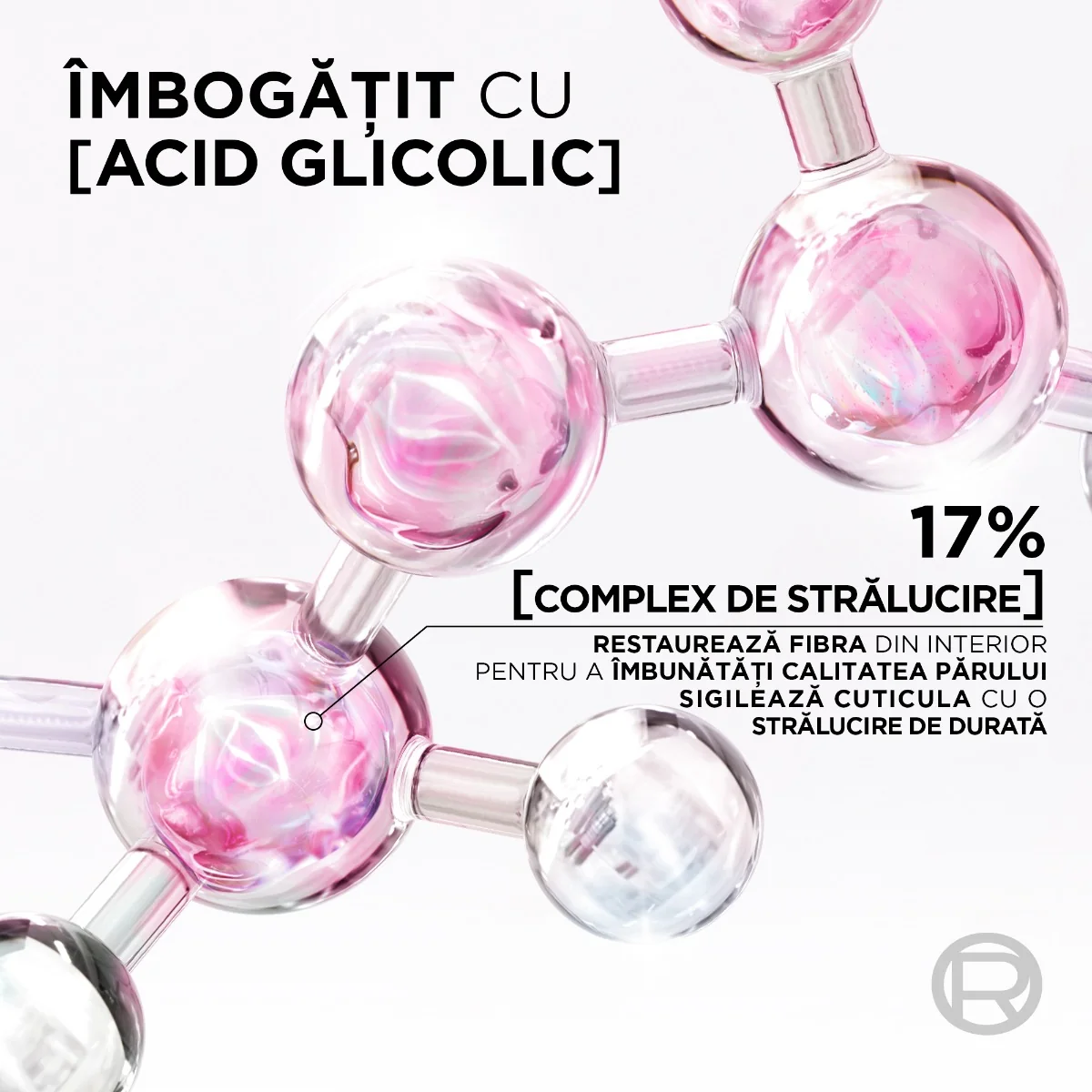 Crema tratament pentru par Rinse-Off Glycolic Gloss, 200ml, Elseve