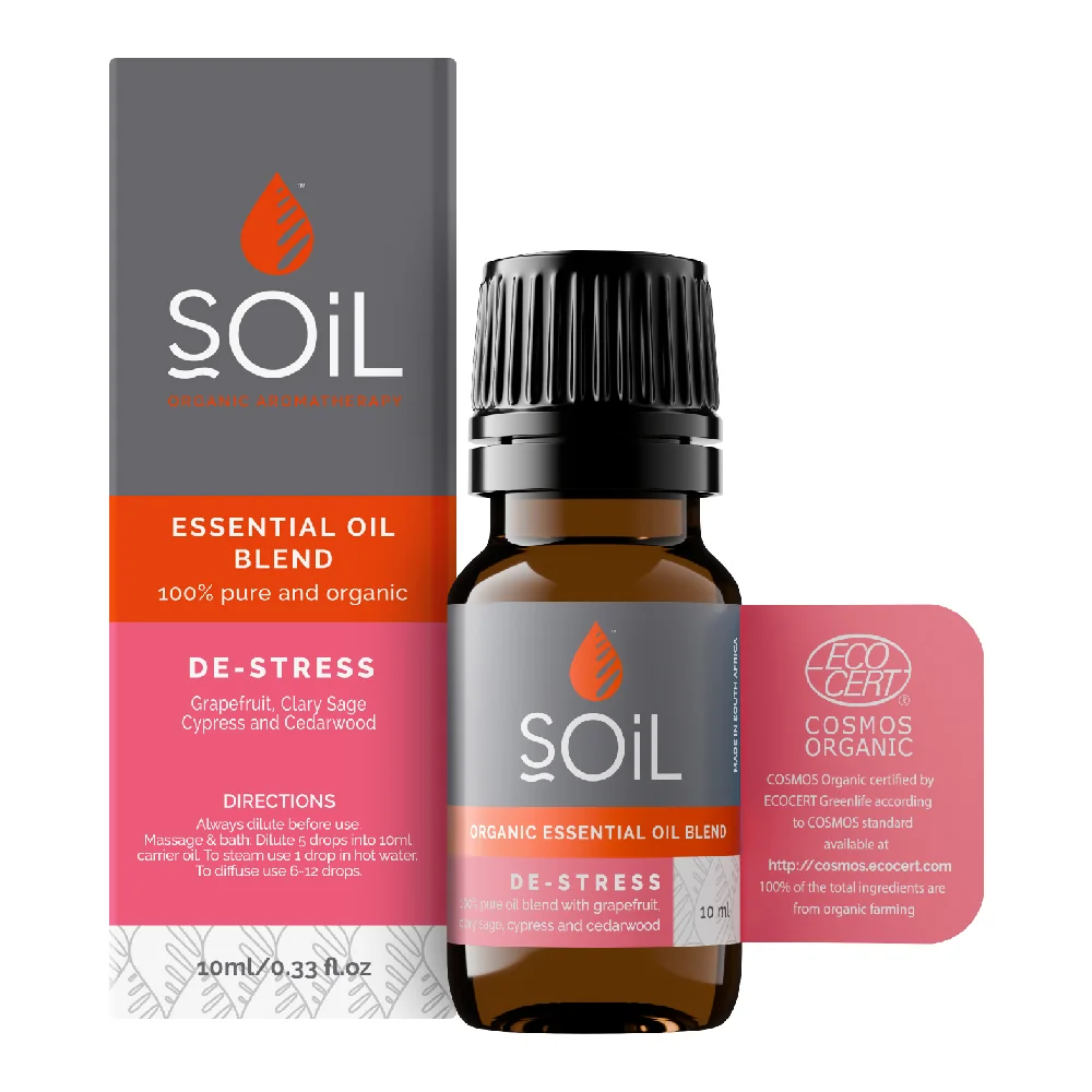 Amestec organic uleiuri esentiale Antistres, 10ml, Soil